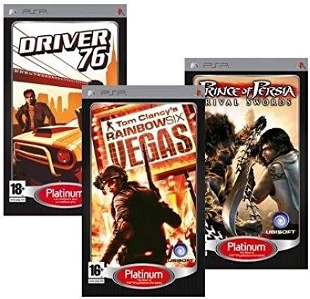 UBI Soft TRIPACK PSP RAINBOW 6 VEGAS + PRINCE OF PERSIA 3 + DRIVER 76 [video game]