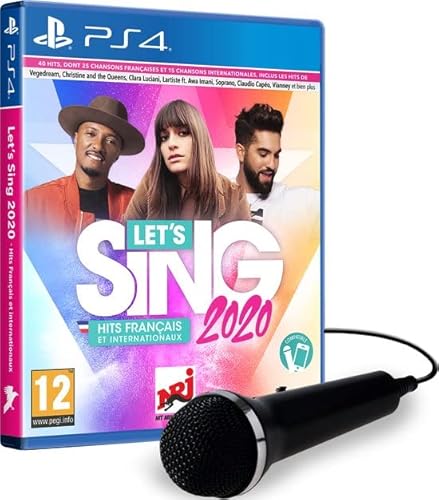 Koch Media Ravens court Let's Sing 2020 + 1 microfono francese (25 canzoni FR + 15 canzoni UK)