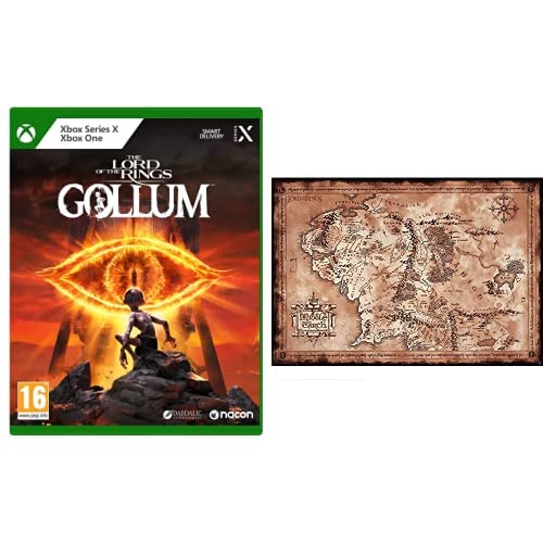 NACON The Lord of the Rings: Gollum Xbox Serie X + LOTR Poster "Mappa