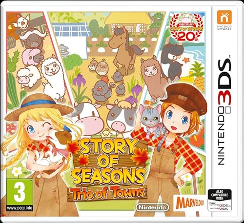 Nintendo Story Of Seasons: Trio Of Towns 3Ds-  3Ds