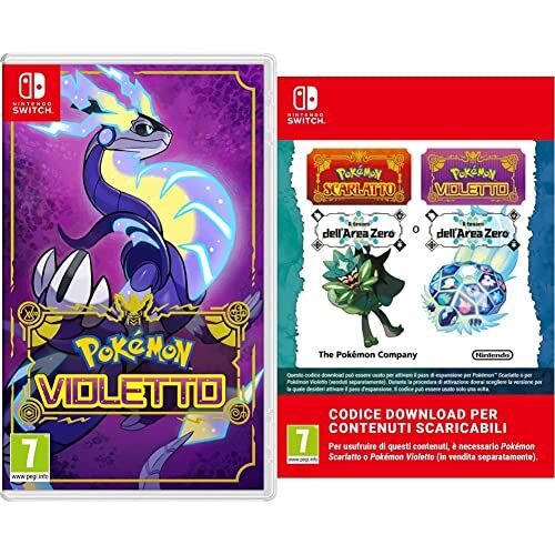 Nintendo Pokémon Violetto + Il tesoro dell'Area Zero Codice download