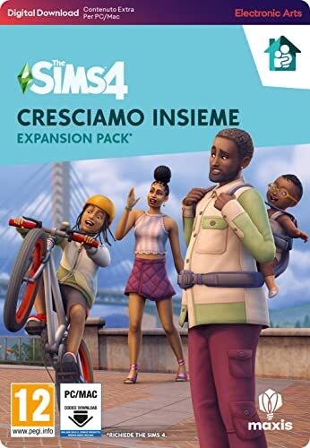 Electronic Arts The Sims 4 Cresciamo Insieme Expansion Pack (EP13), Codice incluso nella confezione, Codice EA App Origin per PC/Mac, Videogiochi, Italiano