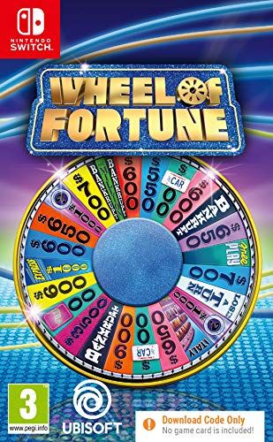 UBI Soft Wheel of Fortune Nintendo Switch Game [Code in a Box]