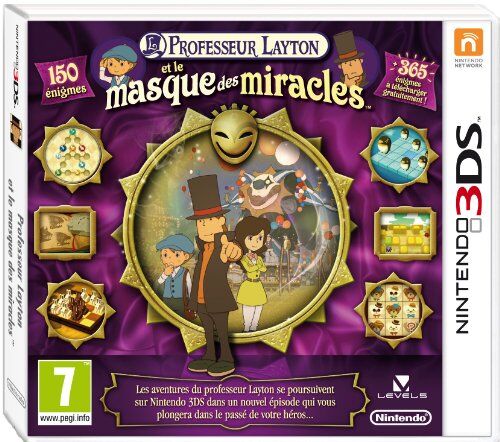 Nintendo Professeur Layton et le masque des miracles  3DS [Edizione: Francia]