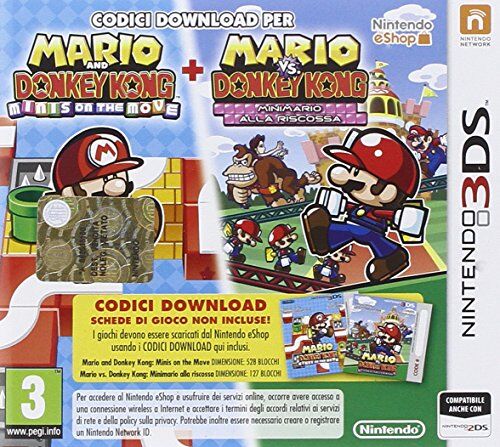 Nintendo Mario and Donkey Kong : Minis On The Move + Mario Vs Donkey Kong: Minimario Alla Riscossa