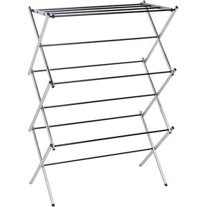 Stendibiancheria Amazon Basics - Supporto pieghevole in acciaio per interno Stendibiancheria Amazon Basics - Supporto pieghevole in acciaio per interno