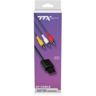 KMD GameCube / N64 / SNES Cavo AV TTX KMD GameCube / N64 / SNES Cavo AV TTX