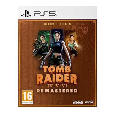 Aspyr Tomb Raider IV-IV Remastered Starring Lara Croft Deluxe Edition PS5 Aspyr Tomb Raider IV-IV Remastered Starring Lara Croft Deluxe Edition PS5