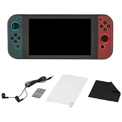 Konix Pacchetto accessori da gioco Mythics per Nintendo Switch Auricolari Custodia protettiva Vetro temperato Panno Konix Pacchetto accessori da gioco Mythics per Nintendo Switch Auricolari Custodia protettiva Vetro temperato Panno