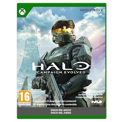 Xbox Halo: Campaign Evolved Standard Edition Series X Disco fisico + richiede il download di contenuti Xbox Halo: Campaign Evolved Standard Edition Series X Disco fisico + richiede il download di contenuti