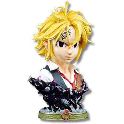 Plastoy Seven Deadly Sins Busto 1/1 Meliodas Edizione limitata a 200 esemplari Certificato di autenticità Resina 36 x 37 x 62 cm Plastoy Seven Deadly Sins Busto 1/1 Meliodas Edizione limitata a 200 esemplari Certificato di autenticità Resina 36 x 37 x 62 cm