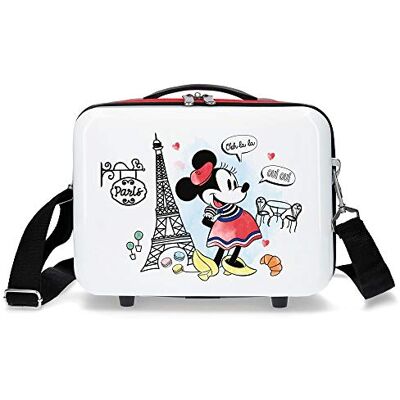 Disney Minnie Around the World Zaino portaon carrello Rosso 29x21x15 cms ABS Disney Minnie Around the World Zaino portaon carrello Rosso 29x21x15 cms ABS