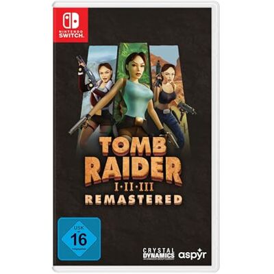 Aspyr Tomb Raider 1-3 Remastered Starring Lara Croft- Switch Aspyr Tomb Raider 1-3 Remastered Starring Lara Croft- Switch
