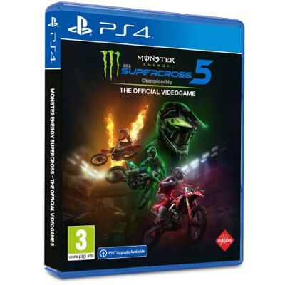 Milestone Monster Energy Supercross 5 - PlayStation 4 Milestone Monster Energy Supercross 5 - PlayStation 4