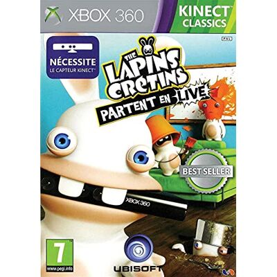 Ubisoft THE LAPINS CRETINS PARTENT EN LIVE jeu XBOX 360 Kinect CLASSICS Ubisoft THE LAPINS CRETINS PARTENT EN LIVE jeu XBOX 360 Kinect CLASSICS