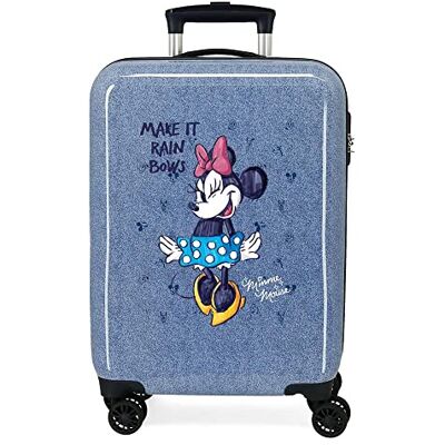 Disney Minnie Make it Rain Bows Valigia da cabina blu 38 x 55 x 20 cm Rigida ABS chiusura a combinazione laterale 34 L 2 kg 4 ruote doppie attrezzature a mano Disney Minnie Make it Rain Bows Valigia da cabina blu 38 x 55 x 20 cm Rigida ABS chiusura a combinazione laterale 34 L 2 kg 4 ruote doppie attrezzature a mano