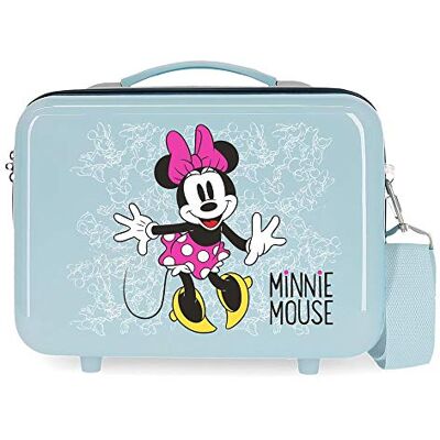 Disney Enjoy the Day Borsa da Toilette Adattabile in ABS, 66 cm, Blu (Azzurro) Disney Enjoy the Day Borsa da Toilette Adattabile in ABS, 66 cm, Blu (Azzurro)