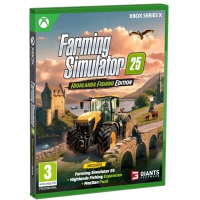 Giants Software Farming Simulator 25: Highlands Fishing Edition XBOX series X Giants Software Farming Simulator 25: Highlands Fishing Edition XBOX series X