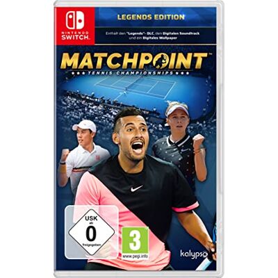 Kalypso Matchpoint Tennis Championships Legends Edition (Nintendo Switch) Kalypso Matchpoint Tennis Championships Legends Edition (Nintendo Switch)