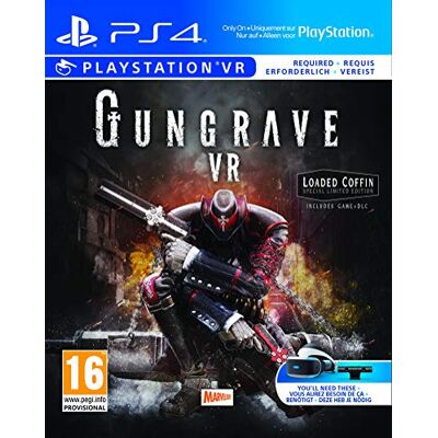 PQube Gungrave VR Loaded Coffin Special Limited Edition (PEGI) PQube Gungrave VR Loaded Coffin Special Limited Edition (PEGI)