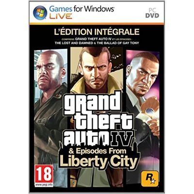 Rockstar Games Take-Two Interactive Grand Theft Auto IV + Episodes From Liberty City Rockstar Games Take-Two Interactive Grand Theft Auto IV + Episodes From Liberty City