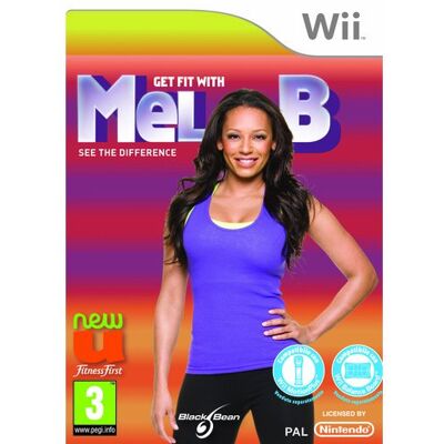 BLACK BEAN Get Fit With Mel B Wii BLACK BEAN Get Fit With Mel B Wii