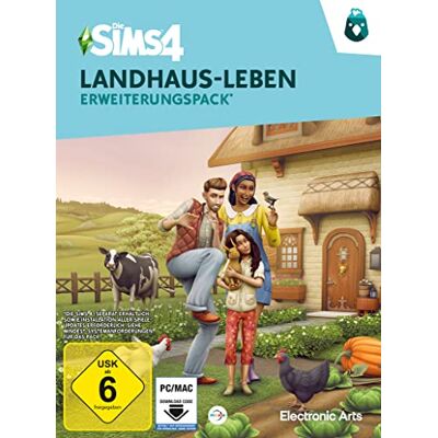 Electronic Arts Die Sims 4 Landhaus-Leben (EP11) Erweiterungspack PC/Mac VideoGame Code in der Box Deutsch Electronic Arts Die Sims 4 Landhaus-Leben (EP11) Erweiterungspack PC/Mac VideoGame Code in der Box Deutsch