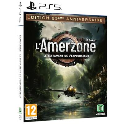 MICROÏDS The Amerzone: Il Testamento Dell'esploratore Gioco Ps5 MICROÏDS The Amerzone: Il Testamento Dell'esploratore Gioco Ps5