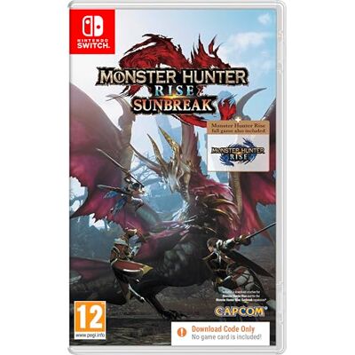 Capcom Monster Hunter Rise Sunbreak (Code in Box) Capcom Monster Hunter Rise Sunbreak (Code in Box)
