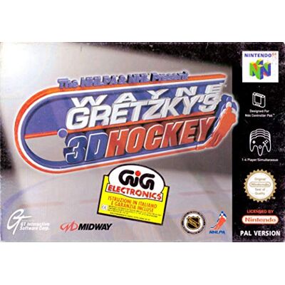 MIDWAY Wayne Gretzky's 3D Hockey (N64 Nintendo 64) MIDWAY Wayne Gretzky's 3D Hockey (N64 Nintendo 64)