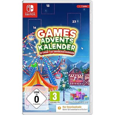Mindscape Games Adventskalender 2023 (Code in a Box) (Switch) Mindscape Games Adventskalender 2023 (Code in a Box) (Switch)