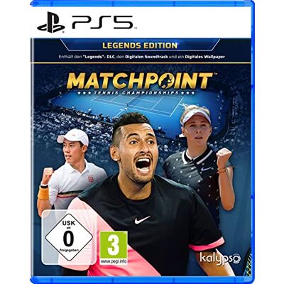 Kalypso Matchpoint Tennis Championships Legends Edition (PlayStation PS5) Kalypso Matchpoint Tennis Championships Legends Edition (PlayStation PS5)