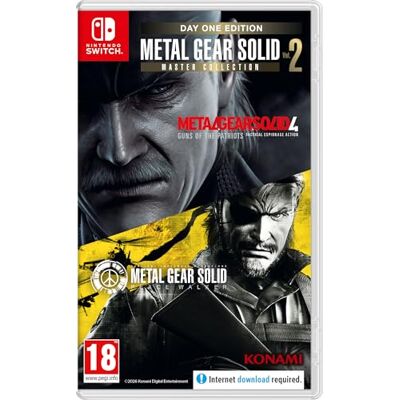 Konami Metal Gear Solid: Master Collection Volume 2 – Day One Edition – Switch Konami Metal Gear Solid: Master Collection Volume 2 – Day One Edition – Switch