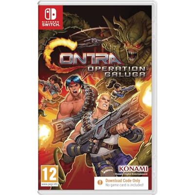 Konami Contra: Operation Galuga (Codice di download del gioco nella confezione) Switch Konami Contra: Operation Galuga (Codice di download del gioco nella confezione) Switch