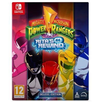 Atari Mighty Morphin Power Rangers: Ritas Rewind Deluxe Edition Switch Atari Mighty Morphin Power Rangers: Ritas Rewind Deluxe Edition Switch