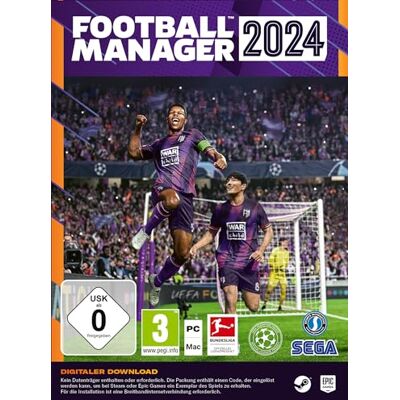SEGA Football Manager 2024 (Code in a Box) (PC) SEGA Football Manager 2024 (Code in a Box) (PC)