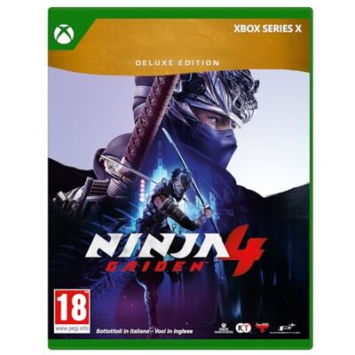 Xbox NINJA GAIDEN 4 – Deluxe Edition – Series X (Disco + Codice nella confezione) Xbox NINJA GAIDEN 4 – Deluxe Edition – Series X (Disco + Codice nella confezione)
