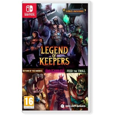 ART Legend of Keepers e 3 DLC inclus Nintendo Switch ART Legend of Keepers e 3 DLC inclus Nintendo Switch