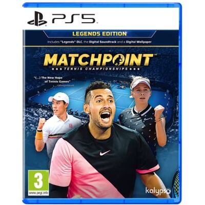 Kalypso Matchpoint Tennis Championships Legends Editions Gioco PS5 Kalypso Matchpoint Tennis Championships Legends Editions Gioco PS5