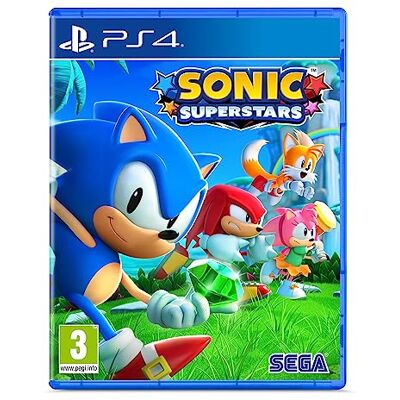 SEGA Sonic Superstars (Playstation 4) (Includes Comic Style Character Skins Exclusive to Amazon.co.uk) SEGA Sonic Superstars (Playstation 4) (Includes Comic Style Character Skins Exclusive to Amazon.co.uk)