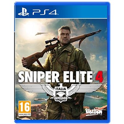 Sold Out Rebellion Sniper Elite 4 Italia, PlayStation 4, Blu-ray, PEGI 16, Gioco di Guerra Seconda Guerra Mondiale Sold Out Rebellion Sniper Elite 4 Italia, PlayStation 4, Blu-ray, PEGI 16, Gioco di Guerra Seconda Guerra Mondiale