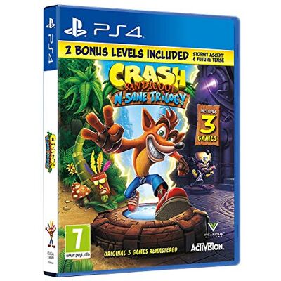 Xbox Crash Bandicoot N.Sane Trilogy + 2 Livelli Bonus PlayStation 4 Xbox Crash Bandicoot N.Sane Trilogy + 2 Livelli Bonus PlayStation 4