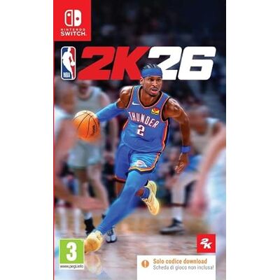 2K NBA 26 per Nintendo Switch, Codice di Attivazione Digitale 2K NBA 26 per Nintendo Switch, Codice di Attivazione Digitale