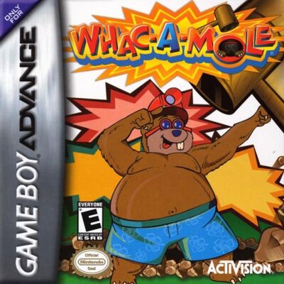 ACTIVISION Whac-A-Mole Game Boy Advance by ACTIVISION Whac-A-Mole Game Boy Advance by