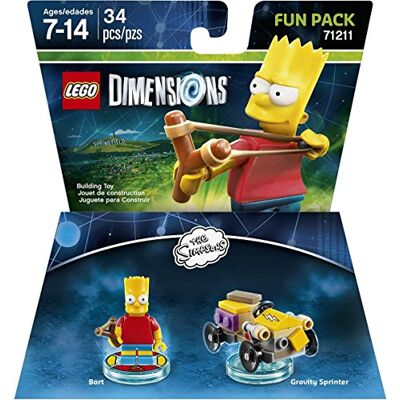 Lego Dimensions, Simpsons Bart Fun Pack by Warner Home Video Games Lego Dimensions, Simpsons Bart Fun Pack by Warner Home Video Games