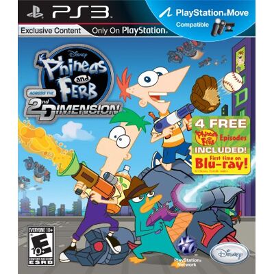 Disney Phineas and Ferb: Across The 2nd Dimension, PS3, ESP PlayStation 3 ESP videogioco Disney Phineas and Ferb: Across The 2nd Dimension, PS3, ESP PlayStation 3 ESP videogioco