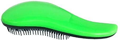 Generic Spazzola per Capelli Antistatica Districante Massaggio Pettine per Cuoio Capelluto Spazzola per Capelli Colorata, verde