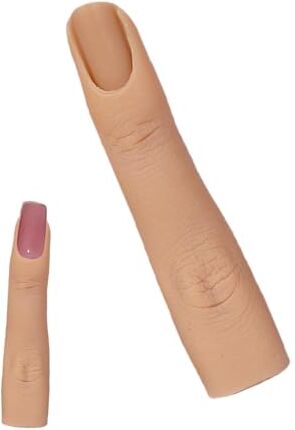 Generic Dito per esercitarsi sulle unghie, esercitarsi con le dita sulle unghie   Dito pieghevole per allenamento per manicure in silicone Accessori per manicure, modelli di dita per unghie, dita