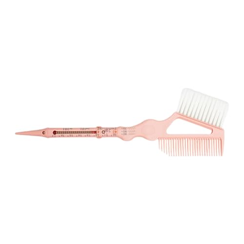 MagiDeal Salone per tinture per capelli Strumento fai da te Strumento per toelettatura Pennello per tintura per capelli Triangolo Pennello per colorare i, ROSA