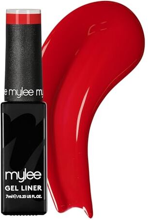 MYLEE Smalto Semipermanente Liner Gel 7ml [French Cancan] Pennello per Nail Art Incorporato Manicure e Pedicure UV/LED, Uso Professionale e Domestico Lunga Durata e Facile da Applicare